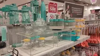 Home Centre 50to 70% Offer Sale | Kitchen Glassware Container | Kadai | Pan | Biriyani Pot|Organizer
