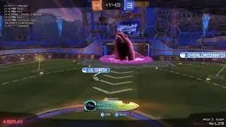 Easy pop up aerial goal in Rocket League