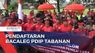 Pendaftaran Bacaleg PDIP Tabanan