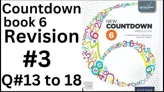 Oxford Countdown Book 6 -  Revision 3 Q# 13 to 18 Step by Step  Solution @ytacademy198