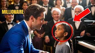 BLACK PRODIGY GIRL Asks FAMOUS MILLIONAIRE To Play Piano At Party, His RESPONSE Is UNEXPECTED