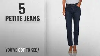 Top 10 Petite Jeans [ Winter 2018 ]: Lee Women's Classic-Fit Monroe Straight-Leg Jean, Ellis, 16