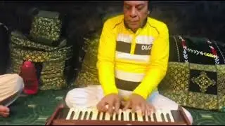 Tafo Khan Legend Pakistani Music Director Playing Harmonium for Sabir Mirza , 
