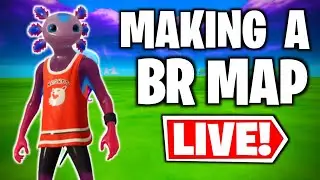 Making a Mini Battle Royale Map LIVE! (Part 1) | Fortnite Creative