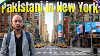 Pakistani&rsquo;s First Day in New York 😱 | New York, USA