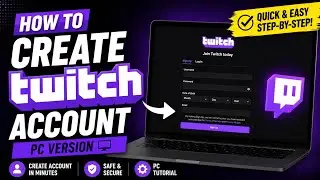 How to Create Twitch Account