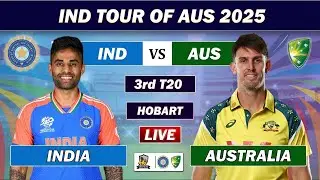 INDIA vs AUSTRALIA 3rd T20 MATCH LIVE COMMENTARY | IND vs AUS LIVE CRICKET MATCH TODAY