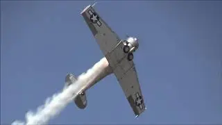 Bill Leff & T-6 Texan - 2018 NAS Oceana Airshow