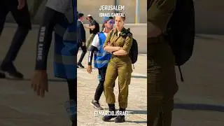 Jerusalem Under Watch ❤️🇮🇱 #israel #travel #police  #jerusalem #military
