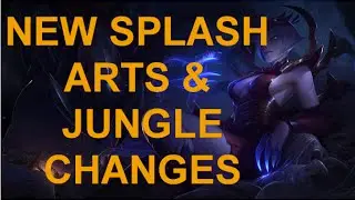 PBE New Splash Arts | Jungle and Smite Changes | Blood Moon Thresh :D