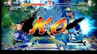 Distorted84 (Ryu) vs VagrantWalker (Guile)