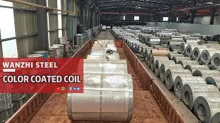 【PPGI Coil】-Loading Away/The Loading Process Wanzhi Steel