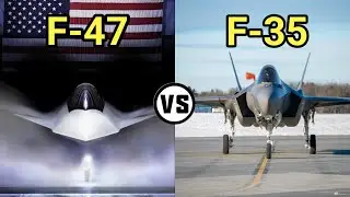 The 5th Generation F-35 Vs Upcoming 6th Generation F-47 Fighter Comparison.