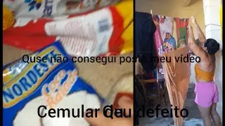 Lavando muita roupa ,meu celular deu defeito