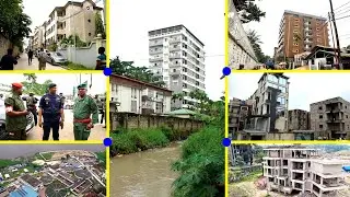 🚨GOMBE & NGALIEMA : Derri&egrave;re l'ambassade de France, tous  ses immeubles seront d&eacute;moli avant 72heures