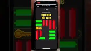 20 October Mini Game Hamster Kombat Daily MiniGame Solved #hamsterkombat #puzzle #minigames