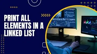 Print Linked List Elements#faang #gfg #problemsoving #linkedlist