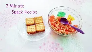 2 Minute Snack Recipe | Easy Snack Recipe | Evening Snacks | Quick Snacks