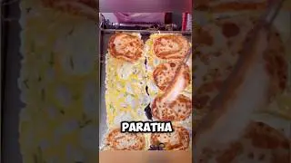 India Vs Pakistan Food Challenge no 2 #indianfood #pakistanifood #paratha #shorts