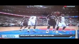 Rodney Stuckey Dunks on Hasheem Thabeet