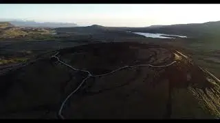 Gr&aacute;br&oacute;k Volcanic Crater in Iceland