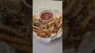 Garlic Parmesan Fries #fries #frenchfries #food #recipe #viralrecipe #fypシ