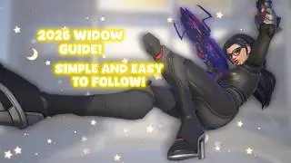 BEGINNER’S guide to WIDOW In Overwatch!🕷️ | Widow Guide | Overwatch!