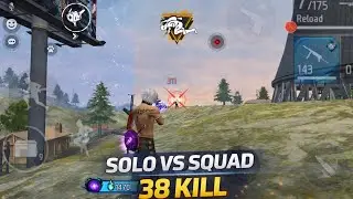 HIGH SCHOOL KING 👑 | NEW PEAK | 99% Headshot Rate ⚡ | Solo Vs Squad Full Gameplay | Pocof6 📱 Frefire