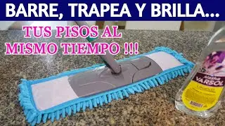 🌺 menos tiempo limpiando TUS PISOS CON LA MOPA / Dulce y Natural.
