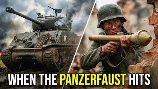 What Happens to a Sherman Crew When a Panzerfaust Hits