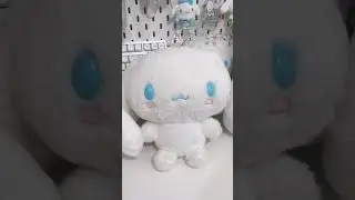 small, medium and large cinnamoroll plushie! #sanrio #shorts #cinnamoroll