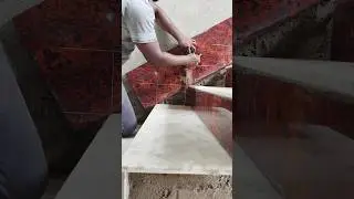 Stair Skirting Making Manually || Rainbow Marble & Tiles