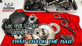 Video 426: Lọc Nhớt Ly Tâm Trên Xe Honda Winner Nằm Đâu Và Công Dụng Ra Sao | Motorcycle TV