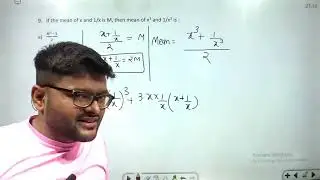 If the mean of x and 1/x is M, then mean of x3 and 1/x3 is : (M^2-3)/2 M(4M^2-3) M^3 M^3+3