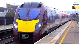 East Midlands Railway (EMR) Class 180 (180113) On Test at Loughborough - 10/12/20