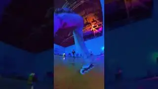 Step into a vibrant world where retro meets modern at the backwards skating roller disco