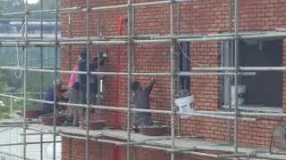 [Building Day 129] works on walls 20180726 103931
