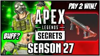¡Todos los cambios SECRETOS de la nueva SEASON 27 de Apex Legends! 🔥