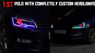 Fully Custom POLO  Headlamps | Polo Modified | Rohith Donald Vlogs.