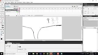 How To Move StickMan In MacroMedia Flash 8