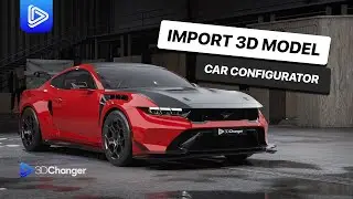 Import of Ford Mustang 3D Model | 3D Changer