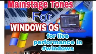 Mainstage Tones for windows and Tones data for mac ll #mainstage #windows