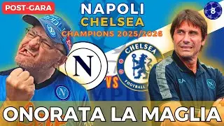 CL NAPOLI - CHELSEA : CONTE : Conferenza post gara - #NapoliChelsea #2-3 #italy #english
