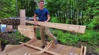 8' Panoramic Barrel Sauna with 2' Porch Assembly Video
