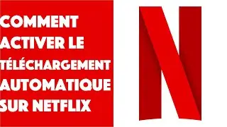 How do I enable automatic downloads on Netflix?