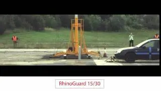 Marshalls RhinoGuard Bollards Crash Test Footage