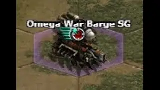 War Commander Omega War Barge SG Free Repair