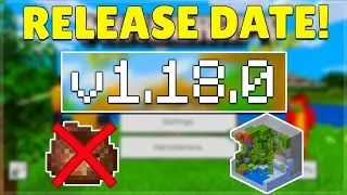 MCPE 1.18.0 RELEASE DATE CONFIRMED! Minecraft Pocket Edition Cancelled Features Until 2023?