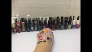 Flormar, Golden Rose, Careline, Essence, Chic, Sacara/коллекция лаков/nail polish collection(part 3)