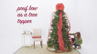 Kirklands: Holiday How-To '5 Ways to Use Ribbon' Demonstration Video